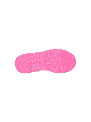 Skechers Junioren Niedriger Schnürsenkel Sneaker Uno Lite-Lovely Luv Weiß