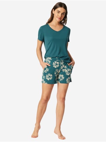 Schiesser Pyjama Modern in grün