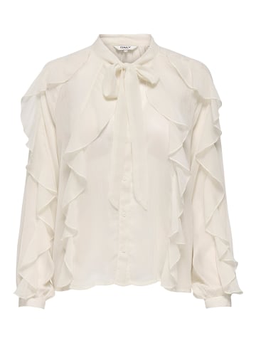 ONLY Bluse 'TARYN ROMANTIC' Beige