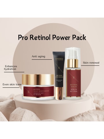 ErthSkin Pro Retinol Gold Augenset