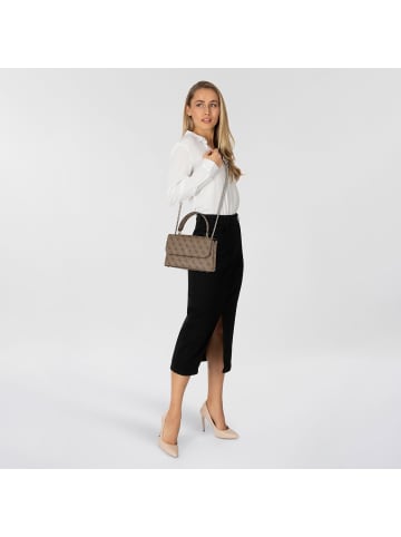 Guess Eco Erica Schultertasche 24 cm in latte logo