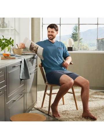 Erwin Müller Single-Jersey Shorty in blau