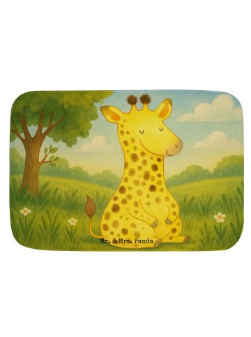 Mr. & Mrs. Panda Badezimmerteppich Giraffe Zufrieden Design ohne... in Weiß