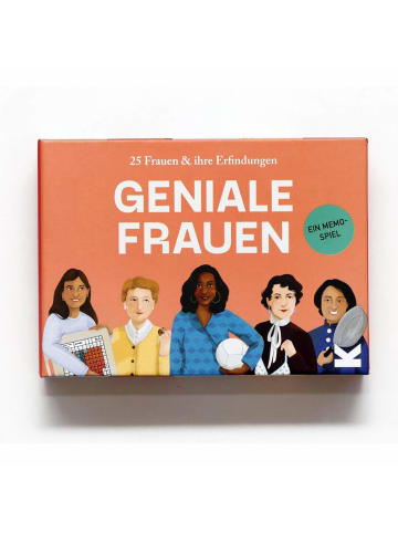 Laurence King Verlag Gesellschaftsspiel Geniale Frauen in Bunt