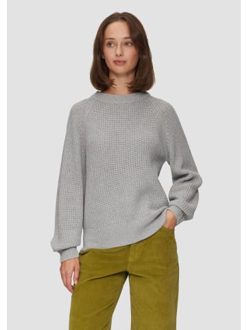 s.Oliver Strickpullover in 9400_grau meliert