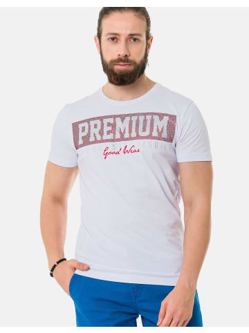 Cipo & Baxx T-Shirt in WHITE