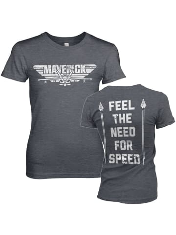 TOP GUN Shirt in Grau