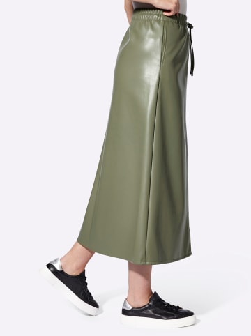 Heine Maxirock in khaki