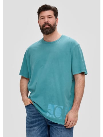 s.Oliver T-Shirt in 6565_petrol