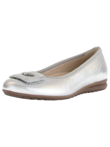Gabor Ballerinas silberfarben