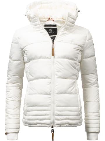 Marikoo Winterjacke Sole in Weiß