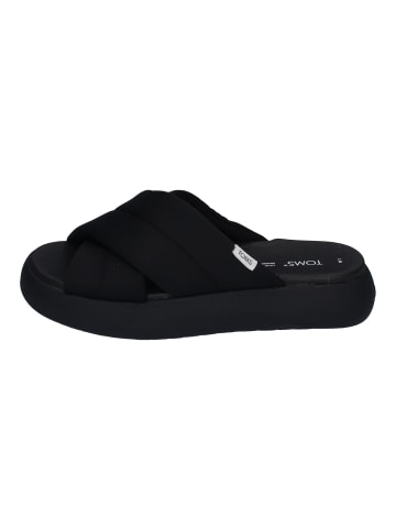 TOMS Pantoletten ALPARGATA MALLOW CROSSOVER 10017905  in schwarz