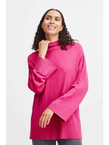 b.young Strickpullover BYMMPIMBA1 LOOSE TURTLENECK - 20813512 in pink