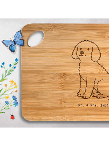 Mr. & Mrs. Panda Brett Kleinpudel Moment ohne Spruch in Braun
