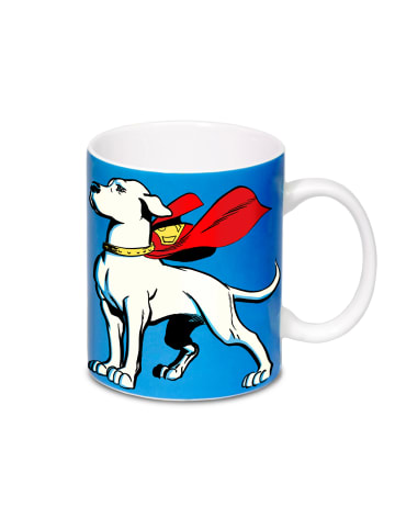 Logoshirt Tasse Superman - Krypto the Superdog in blau