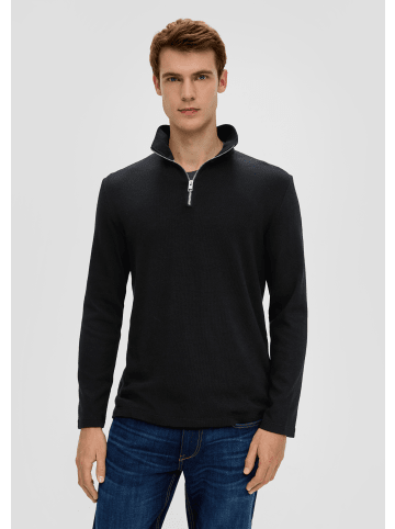 s.Oliver T-Shirt langarm in Schwarz