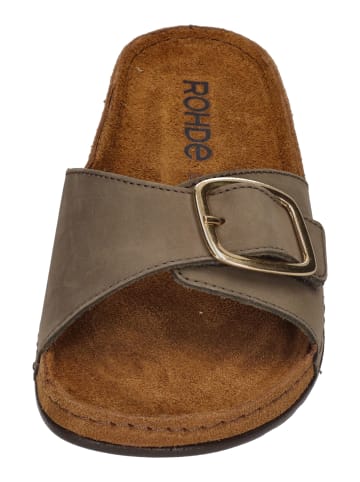 ROHDE Pantoletten RODIGO-D 5875 in grün