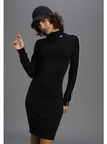 Bruno Banani Strickkleid in schwarz-weiß