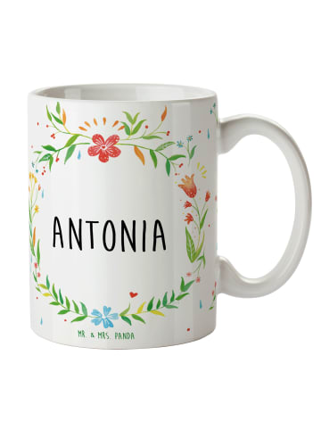 Mr. & Mrs. Panda Tasse mit Spruch Antonia mit Spruch in Keine Angabe