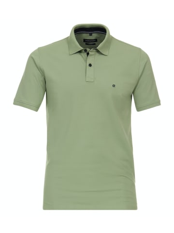 CASAMODA Polo-Shirt uni 004470 in Grün