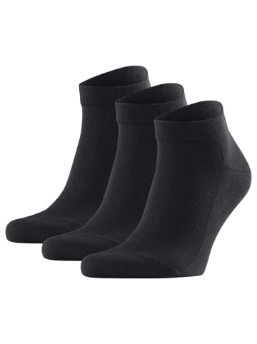 Falke Socken 3er Pack in Schwarz