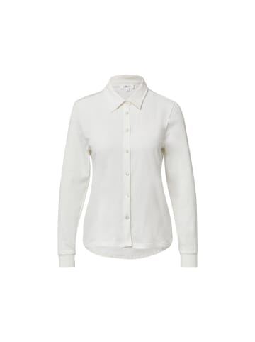 S.OLIVER RED LABEL Langarmbluse in creme1