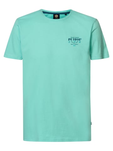 Petrol Industries T-Shirt mit Rückenaufdruck Seagrove in Blau