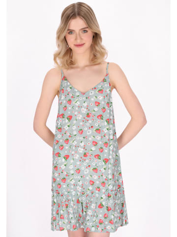 myMo Women Dress in sage green multicolor