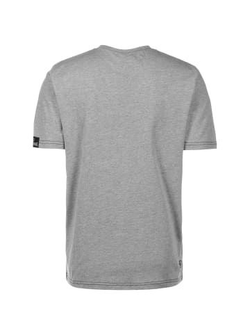 Spalding T-Shirt Team II in grau / schwarz