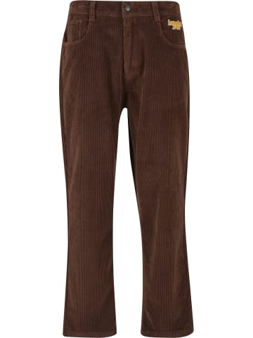 HOMEBOY Corduroy Pants in chocolate brown