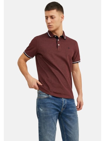 Jack & Jones Poloshirt 'Paulos Polo' in braun