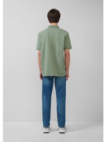 QS Polo-Shirt in 7238_salbeigrün