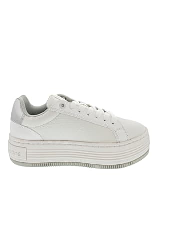 Calvin Klein Bold Flatf Low Lace MG Sneaker Weiß