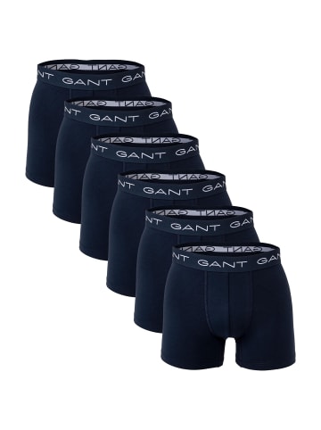 Gant Boxershort 6er Pack in Marine