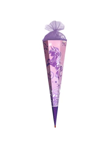 Schultüte groß 85 cm Purple Unicorn in Lila