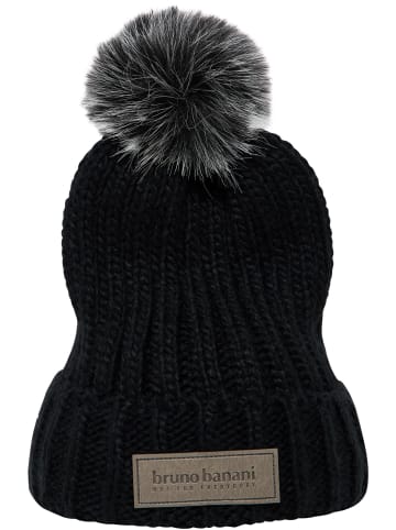 Bruno Banani Bommelmütze COLLIER in Schwarz