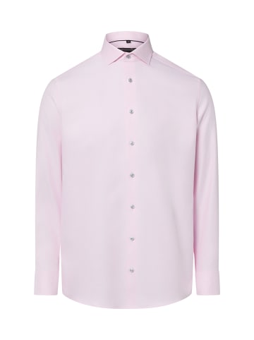 Finshley & Harding Hemd in rosa weiß - 0012