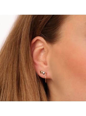 Lucardi 585 Gold Ohrringe  Herz