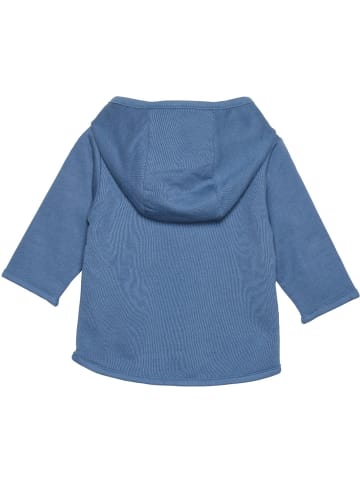 Fixoni Kinder Strickjacke / Cardigan "Reversible Cardigan" in Blau