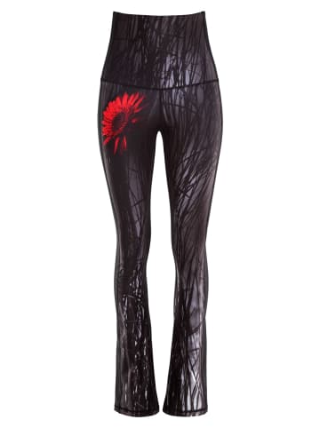 Winshape Functional Power Shape High Waist Boot Cut Leggings BCHWL107 in red gerbera