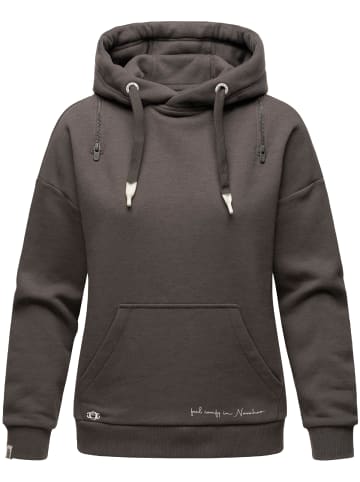 Navahoo Kapuzensweatshirt Zuckerbärchen in Dark Grey