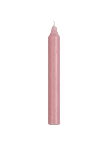 IB Laursen Rustikale Stabkerze 18 cm in rose
