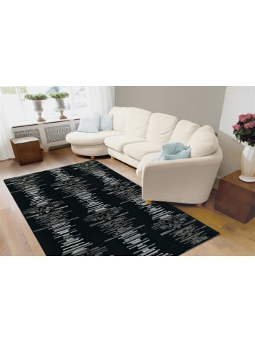 Arte Espina Kurzflor Teppich Satin 806 in anthrazit - rechteckig