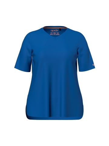 Ulla Popken Shirt in royalblau