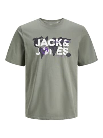 Jack & Jones T-Shirt JCODUST in Grün