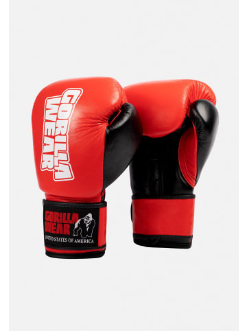 Gorilla Wear Boxhandschuhe - Ashton Pro - Rot/Schwarz