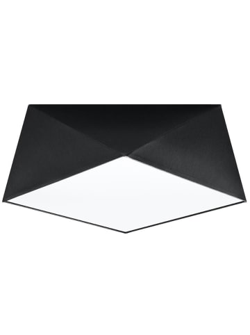 Nice Lamps Deckenleuchte KOMA 35 in schwarz (L)35cm (B)35cm (H)15cm