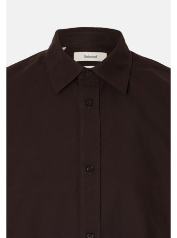 SELECTED HOMME Hemd 'Sinus' in braun