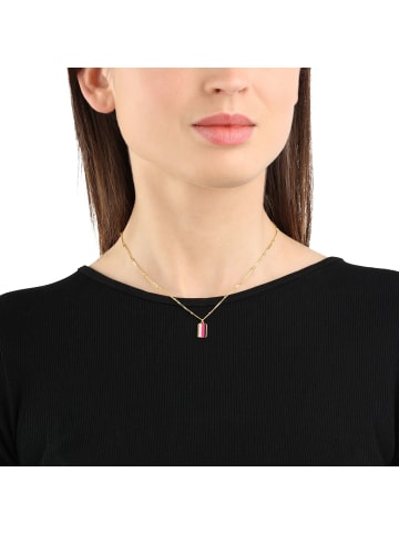 Noelani Kette mit Anhänger Silber 925, gelbvergoldet in Gold