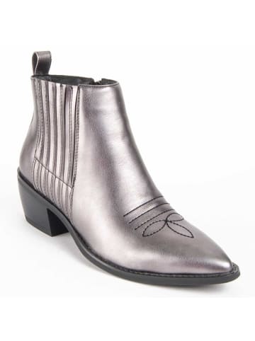 Montevita Boots Heel Ankle Boot Espuela in Grau